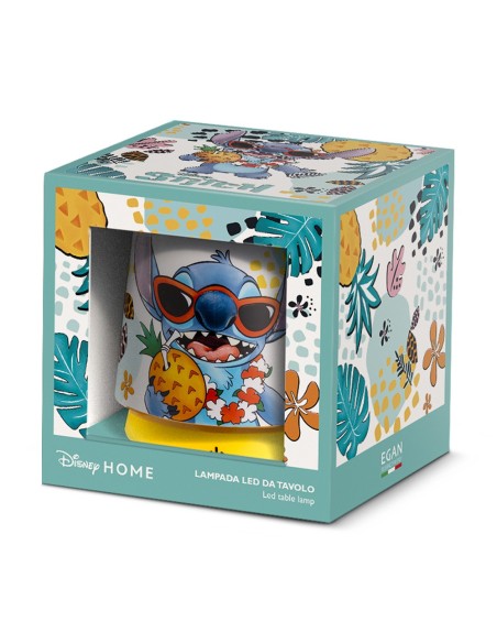 Lampada Led Disney Stitch bianco Egan