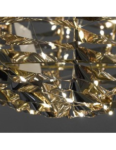 Sfera luminosa in metallo con microled Stilè 2