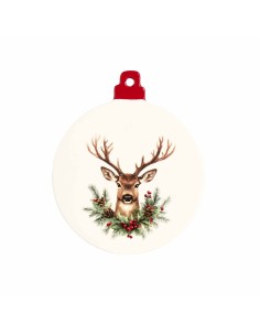 Sottopentola natalizio palla Cervo Simple Day 2