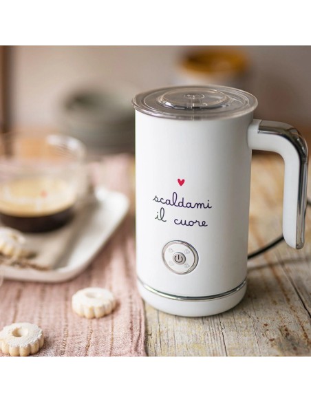 Montalatte elettrico Scaldami il cuore Simple Day