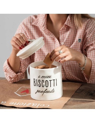 Barattolo in gres I miei biscotti preferiti Simple Day