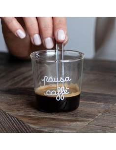 Set 4 Bicchierini espresso Pausa caffè Simple Day