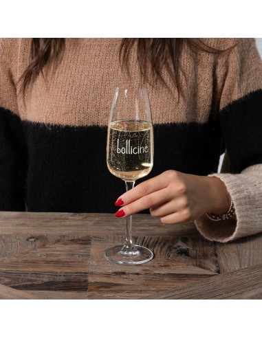 Set 2 Flute Bollicine Simple Day