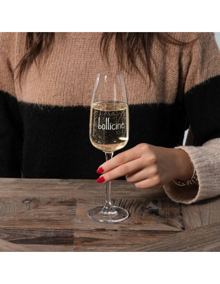 Set 2 Flute Bollicine Simple Day