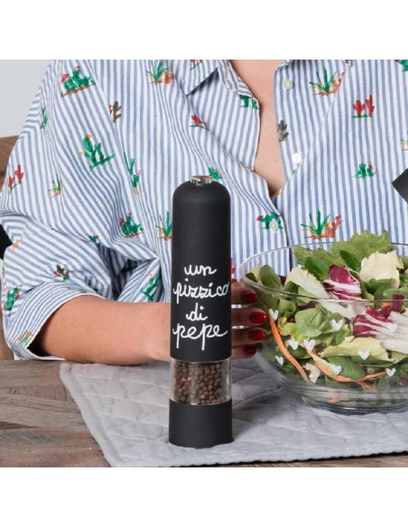 Macinapepe un pizzico di pepe elettrico nero Simple Day