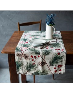 Runner con rami di pino Simple Day