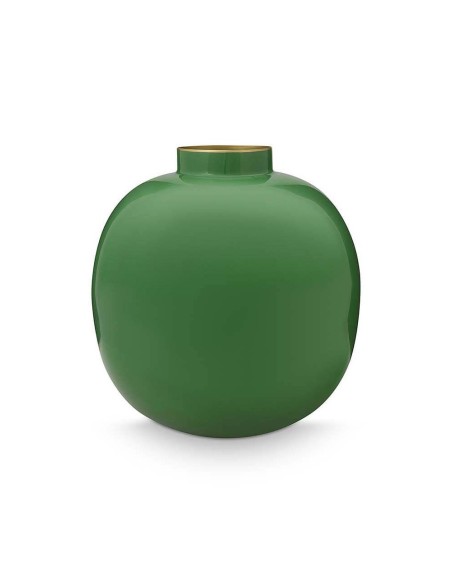 Vaso in metallo verde Pip Studio