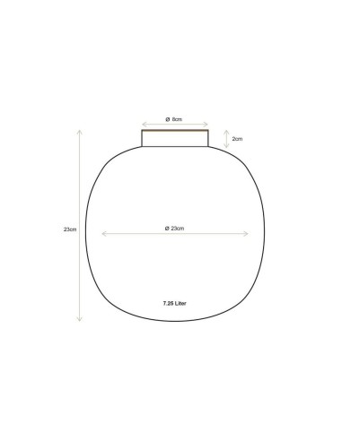 Vaso in metallo verde Pip Studio