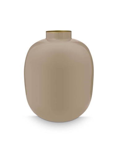 Vaso in metallo Khaki Pip Studio