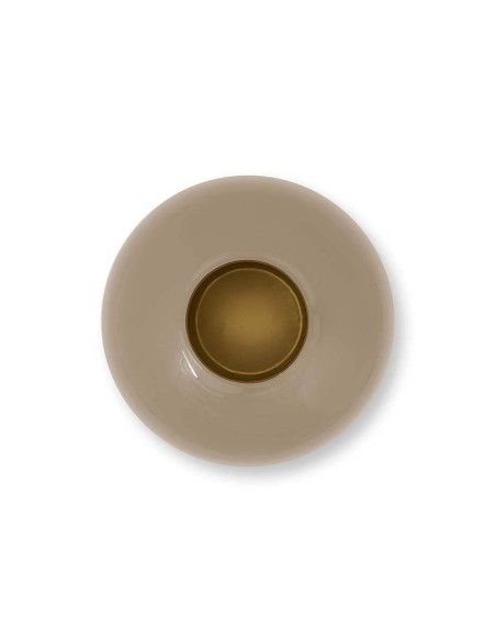 Vaso in metallo Khaki Pip Studio