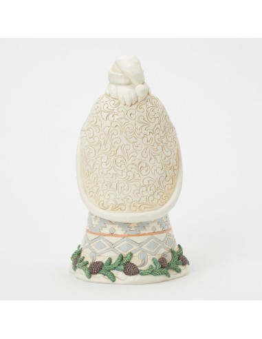 Babbo Natale con cestino e campanelle Jim Shore