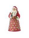 Babbo Natale con palla di neve Jim Shore