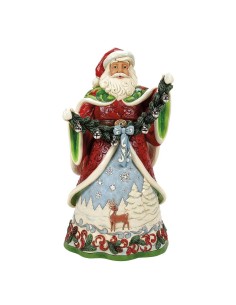 Babbo Natale Jingle Bell da collezione Jim Shore