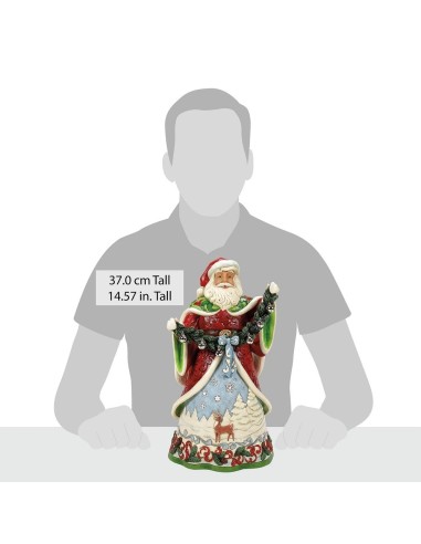 Babbo Natale Jingle Bell da collezione Jim Shore