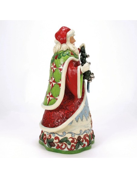 Babbo Natale Jingle Bell da collezione Jim Shore