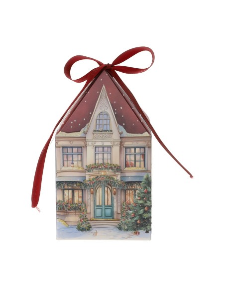 Set 6 scatoline natalizie Xmas Cottage rosso Hervit