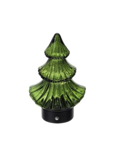 Albero Led in vetro verde Hervit
