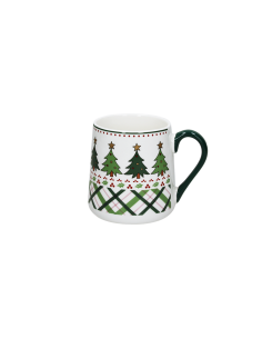 Mug natalizia con albero di Natale Tognana