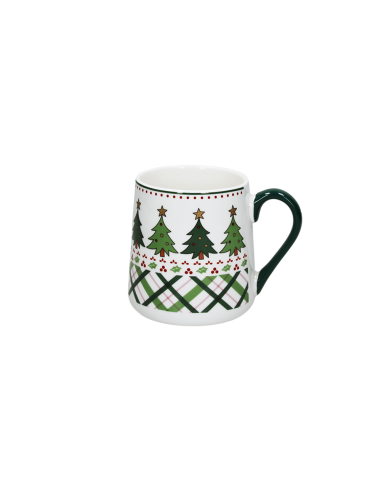 Mug natalizia con albero di Natale Tognana