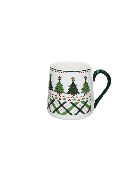 Mug natalizia con albero di Natale Tognana