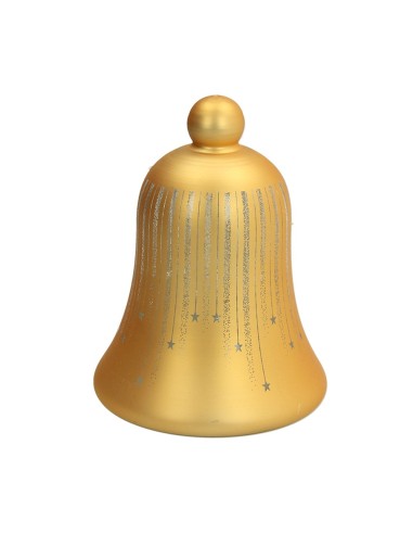 Campana dorata natalizia Tognana