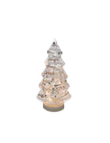 Albero natalizio bianco con luce led Tognana