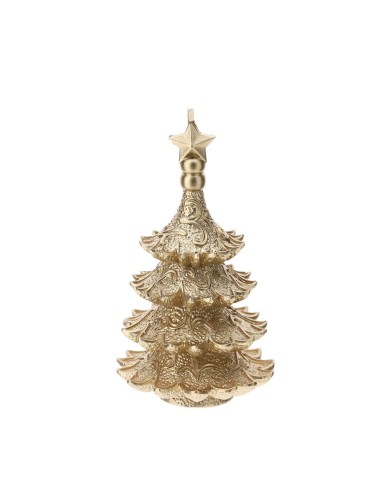 Candela Albero di Natale dorato Hervit