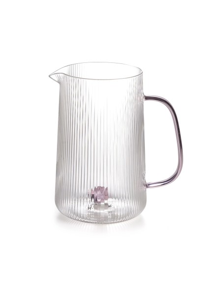 Caraffa IVV con Gemma Rosa in Vetro