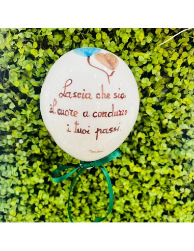 Palloncino porcellana con frase assortita Pienne Design