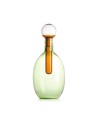 IVV Bottiglia in Vetro Borosilicato Verde e Ambra con Tappo Sfera