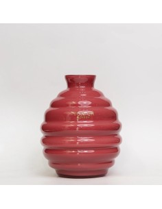 Vaso Venezia in vetro Bordeaux Tom Ch
