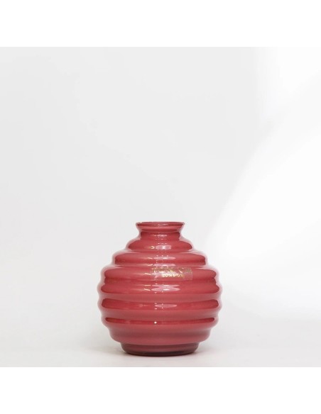 Vaso Venezia in vetro Bordeaux Tom Ch