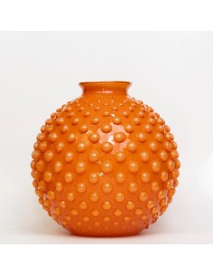 Vaso medio in vetro arancione Clair Pois Tom Ch