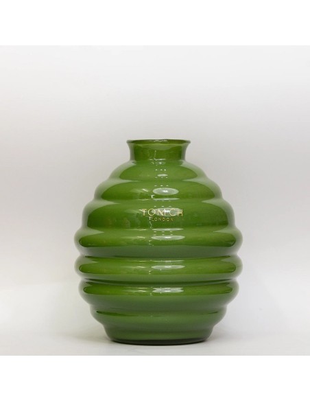 Vaso Venezia in vetro verde Tom Ch