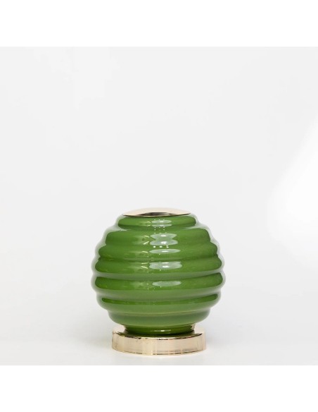 Lampada in vetro verde Venezia Tom Ch