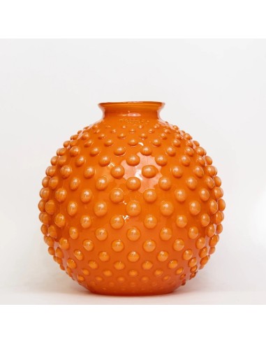 Vaso in vetro arancione Clair Pois Tom Ch