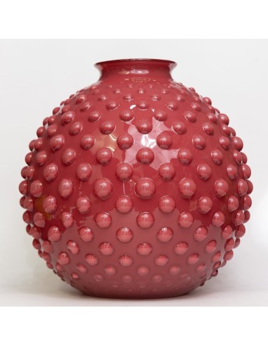 Vaso in vetro bordeaux Clair Pois Tom Ch