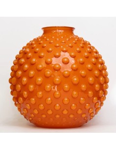 Vaso in vetro arancione Clair Pois Tom Ch