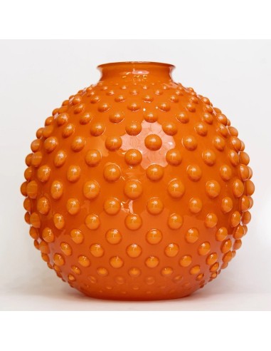 Vaso in vetro arancione Clair Pois Tom Ch