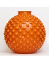 Vaso in vetro arancione Clair Pois Tom Ch