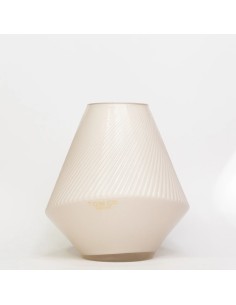 Vaso in vetro beige New York Tom Ch