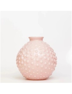 Vaso in vetro Rosa Clair Pois H.21 Cm Tom Ch