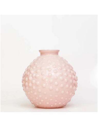 Vaso in vetro Rosa Clair Pois H.21 Cm Tom Ch