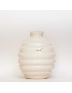 Vaso Venezia in vetro beige Tom Ch