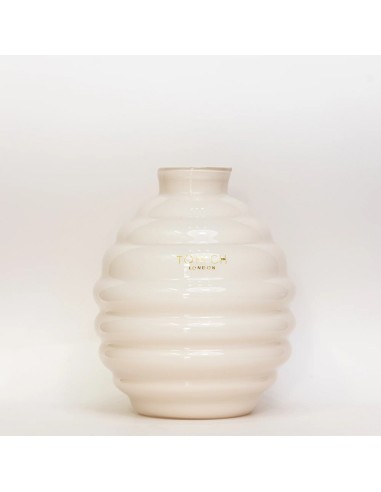 Vaso Venezia in vetro beige Tom Ch