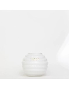 Candela Venezia in vetro Bianco Tom Ch