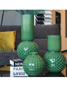 Vaso in vetro Giallo Clair Pois Tom Ch 2