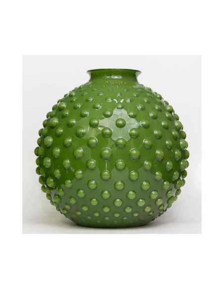 Vaso medio in vetro verde Clair Pois Tom Ch