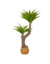 Pianta Agave Artificiale 120 cm con Vaso | Pianta Finta da Interno Realistica
