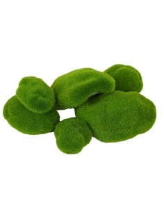 Pietre Decorative in Muschio e Fibre – Set da 12 per Casa, Giardino e DIY